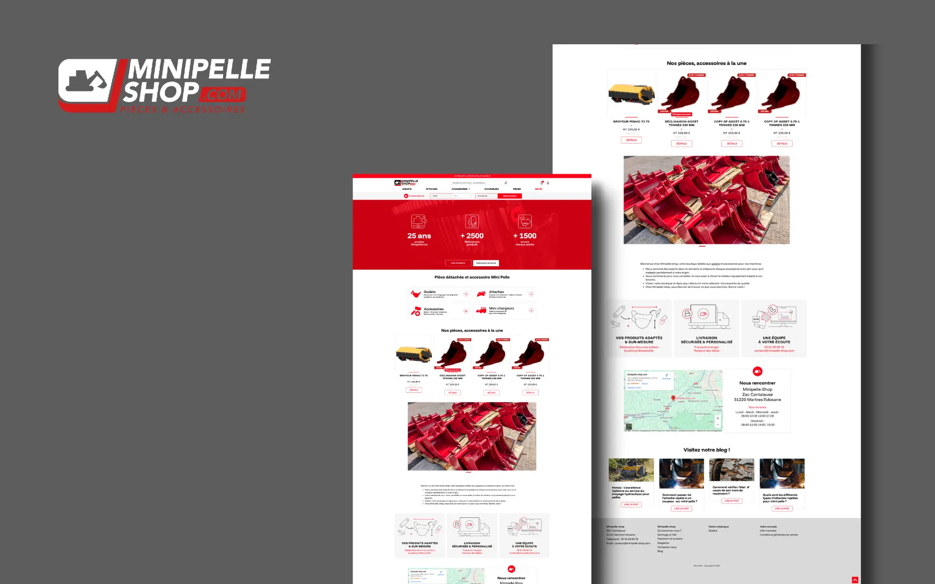 Site Web Minipelle-Shop