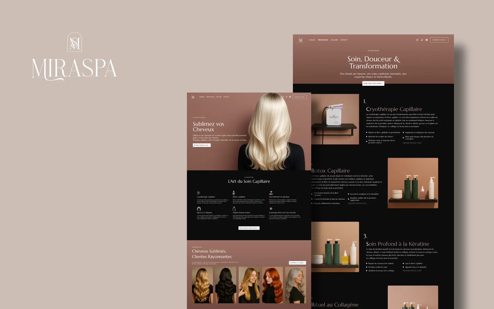 Site Web Miraspa